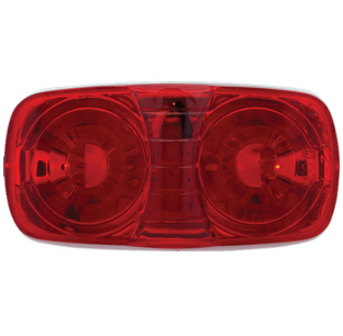 10 LED Red Marker and Clearance Light for Vehicles - Durable and Bright