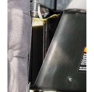 TPHD Stainless Steel Freightliner Driver Side Lower Dash End Trim - High Quality, Fits Most Models, Made in USA