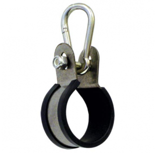TPHD Stainless Steel Clip and Hanger for Air Line Hoses - Durable, USA-Made, Fits Air Power Line and More
