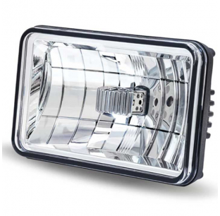 4x6 Inch LED Rectangular Headlight for Vehicles - High Brightness, Durable, Easy Fit