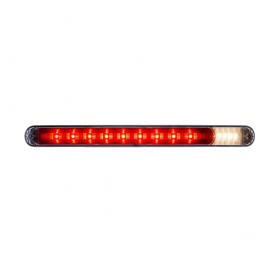 9 Red LED 17 Inch Light Bar with 4 White LED Backup Lights for Enhanced Visibility