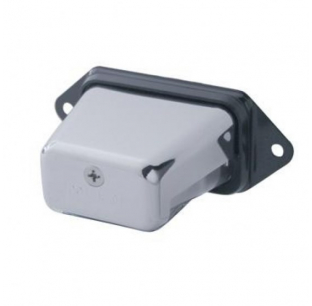 2 White LED License Light with Chrome Housing, Water Resistant, Fits Most Trucks, 2-Year Warranty