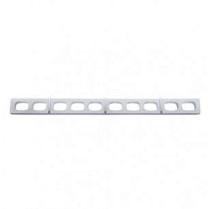 Chrome Plastic Push Button Panel Trim for Freightliner Century, Coronado, Columbia - United Pacific 6 Month Warranty