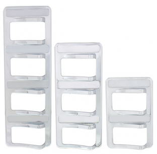 Chrome Rocker Switch Covers for Peterbilt 567, 579, 587 (2014-2018)