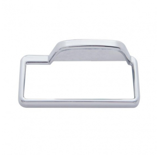 Chrome Plastic Toggle Switch Trim for Freightliner - 3 Piece Kit, Fits Newer Models, 2 1/2