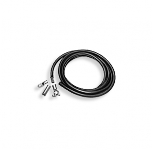 Durable Black Jacketed Electrical Cable with Flexible Thermoplastic Outer Jacket and Soft Annealed Stranded Copper